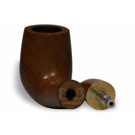 Cachimbo Bertoldi Elite Dourado Encerado – Filtro Perm Chifre